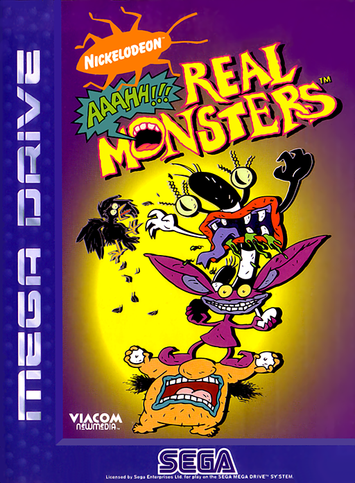 Aaahh!!! Real Monsters box art