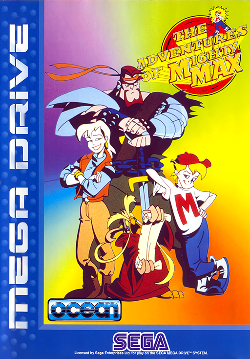 The Adventures of Mighty Max box art