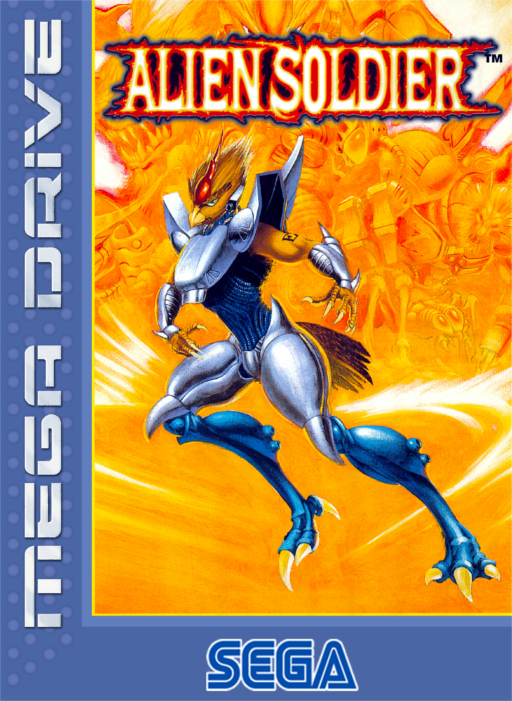Alien Soldier box art