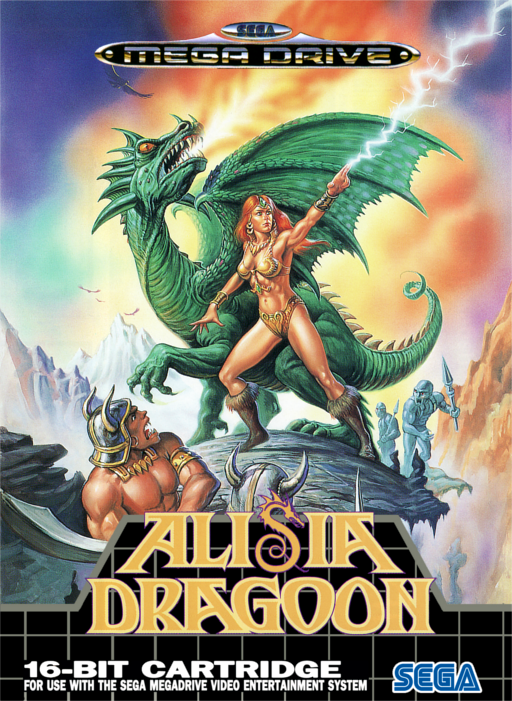 Alisia Dragoon box art