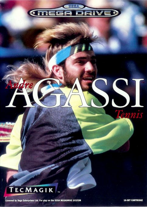 Andre Agassi Tennis box art