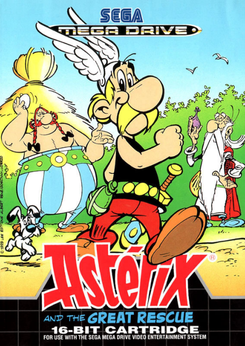 Asterix and the Great Rescue box art