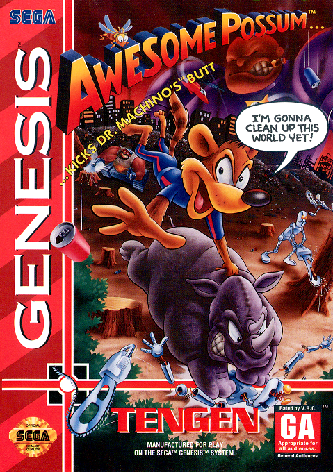 Awesome Possum box art