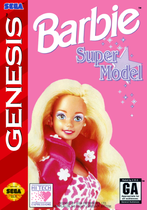 Barbie Super Model box art