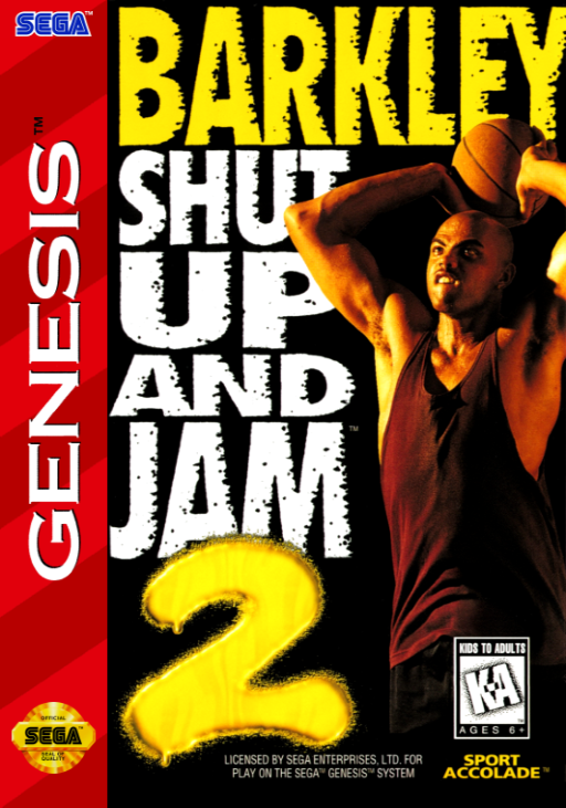 Barkley Shut Up and Jam 2 box art