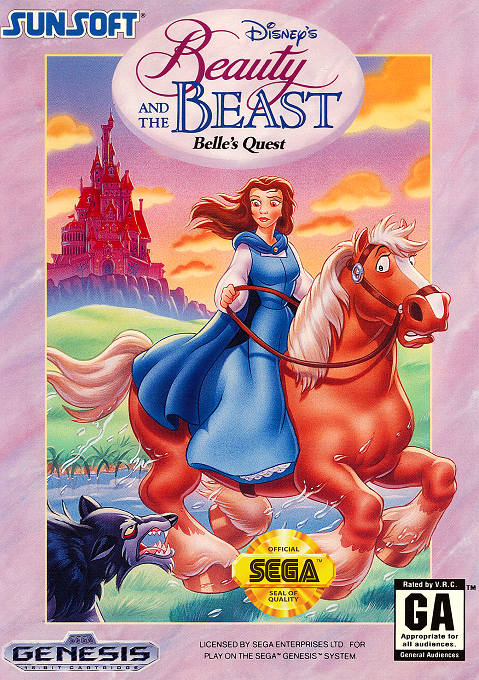 Beauty and the Beast - Belle's Quest box art