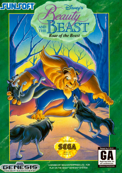 Beauty and the Beast - Roar of the Beast box art