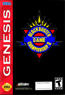 Blockbuster World Video Game Championship II box art