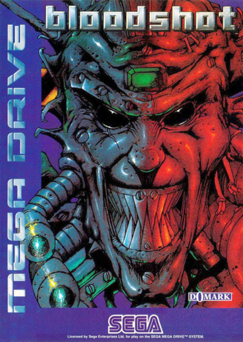 Carátula de Blood Shot Mega Drive PAL España