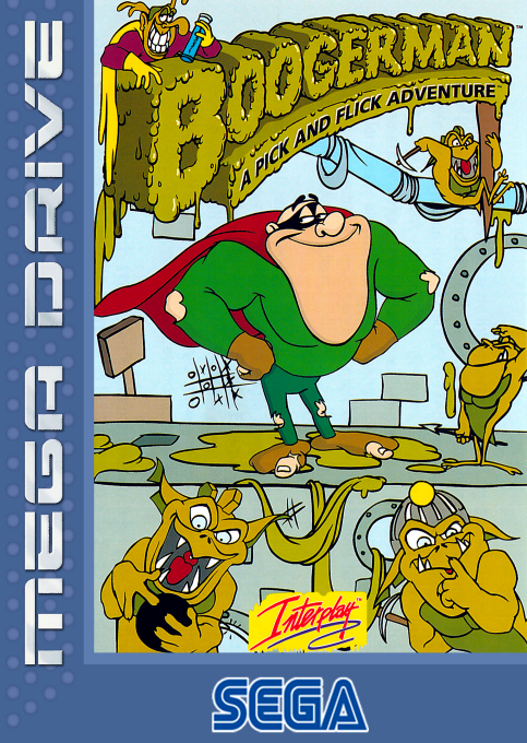 Boogerman - A Pick and Flick Adventure box art