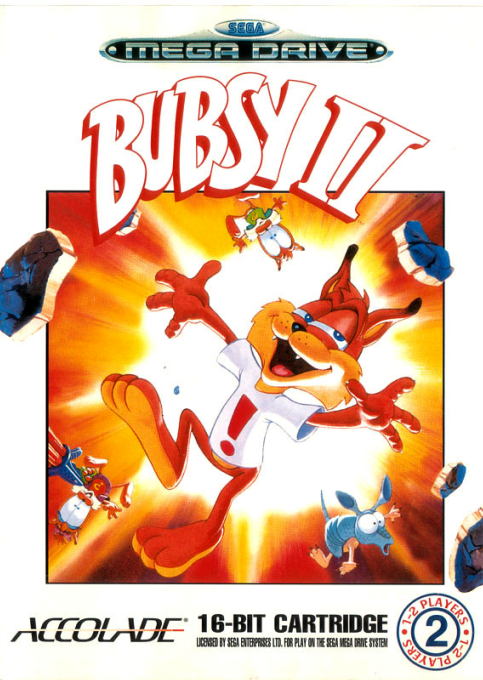 Bubsy II box art
