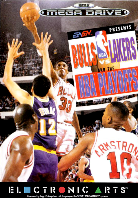 Bulls vs Lakers and the NBA Playoffs box art