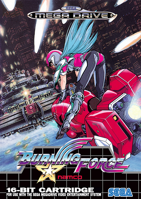 Burning Force box art