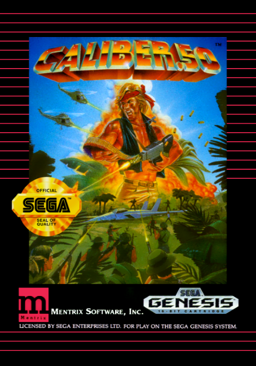 Caliber.50 box art