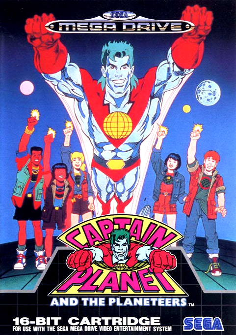 Captain Planet and the Planeteers box art