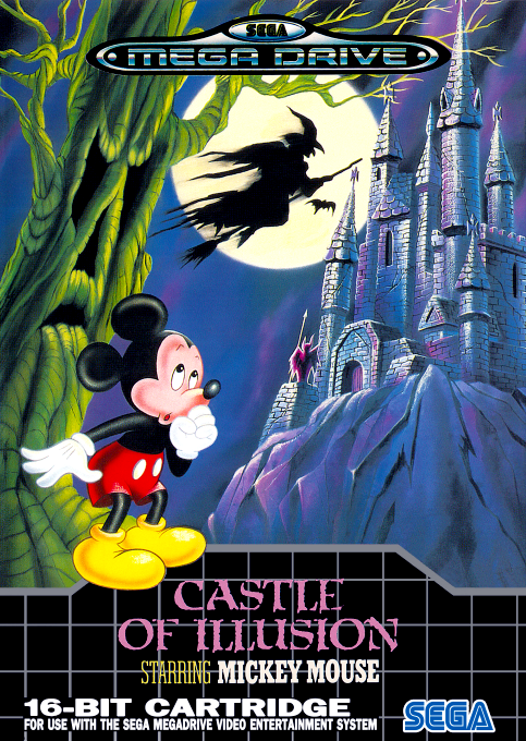 Castle of Illusion Starring Mickey Mouse box art