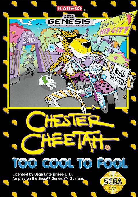 Chester Cheetah - Too Cool to Fool box art