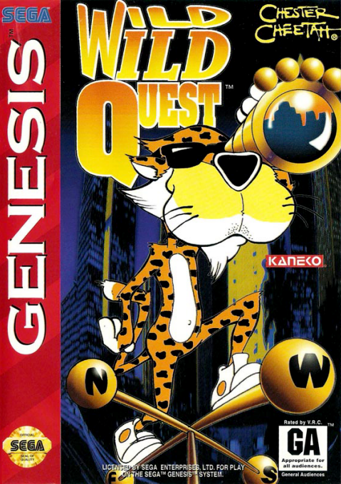 Chester Cheetah - Wild Wild Quest box art