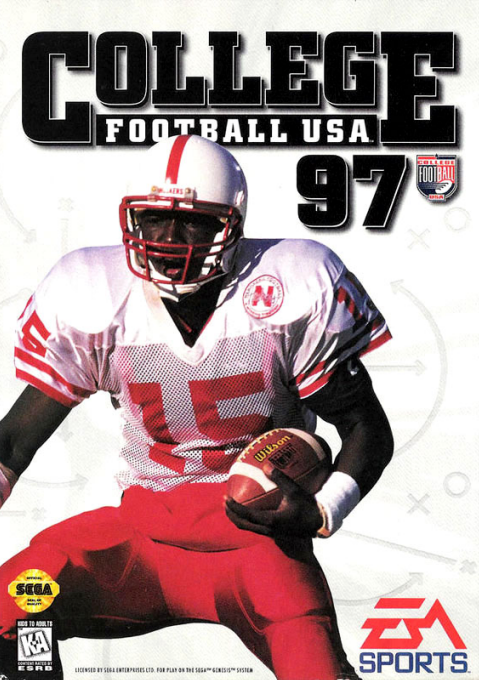 College Football USA 97 box art