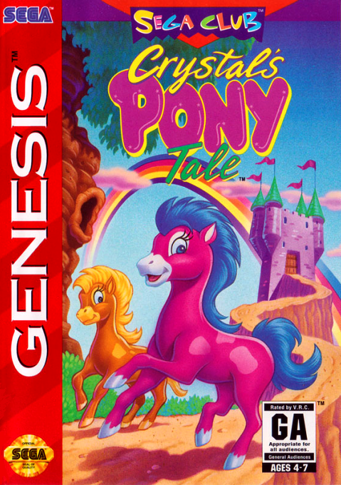Crystal's Pony Tale box art