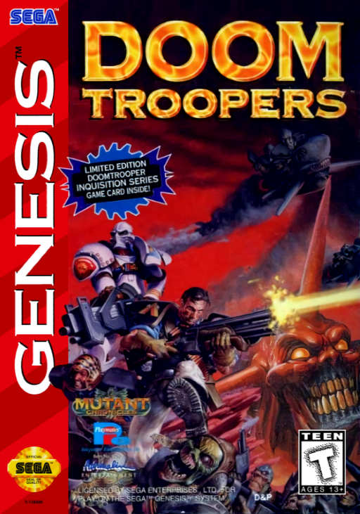 Doom Troopers box art
