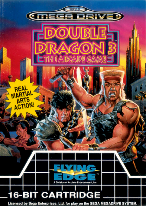 Double Dragon 3 - The Arcade Game box art