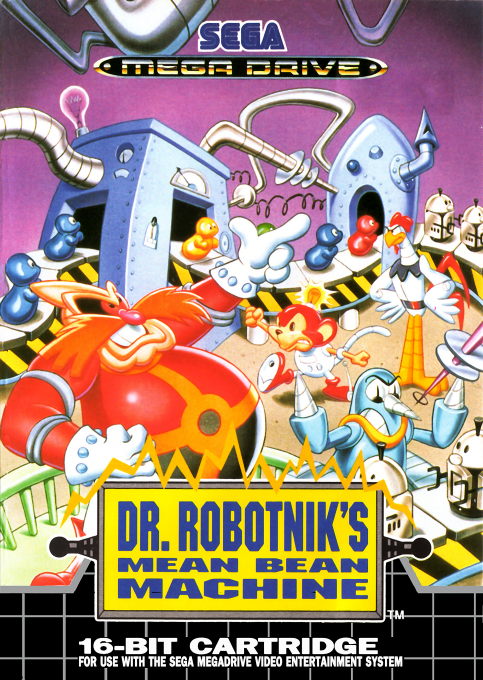 Dr. Robotnik's Mean Bean Machine box art