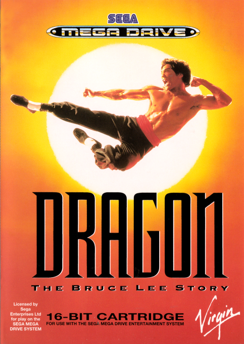 Dragon - The Bruce Lee Story box art