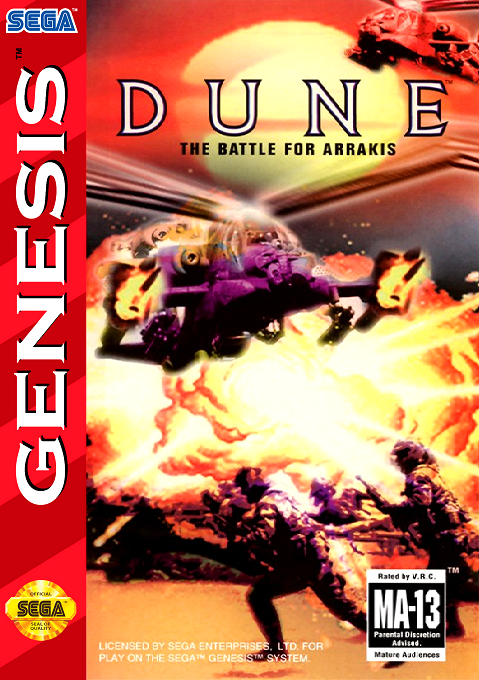 Dune - The Battle for Arrakis box art