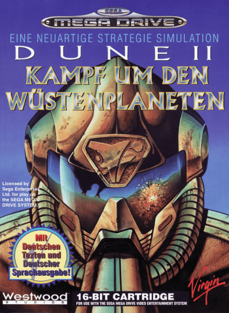 Dune II - Kampf um den Wuestenplaneten box art