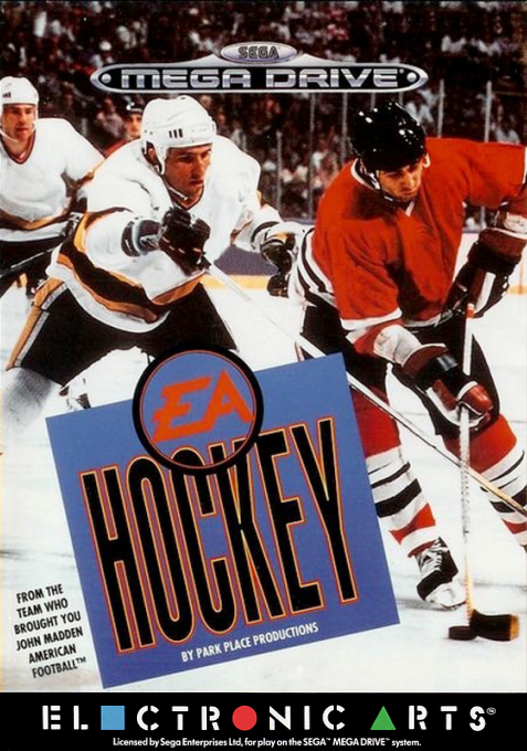 NHL Hockey box art