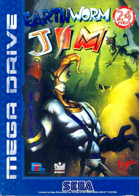 Earthworm Jim box art