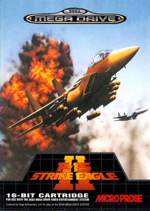 F-15 Strike Eagle II box art