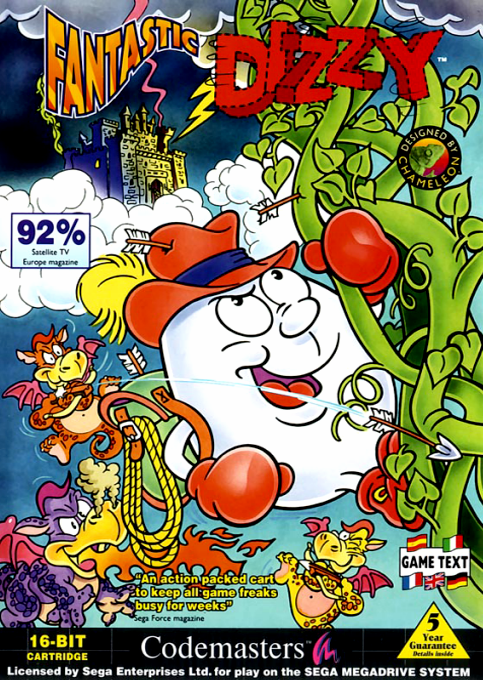 Fantastic Dizzy box art