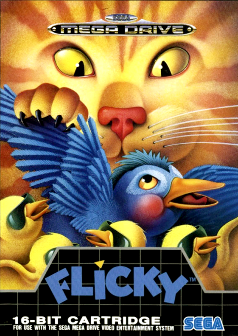 Flicky box art