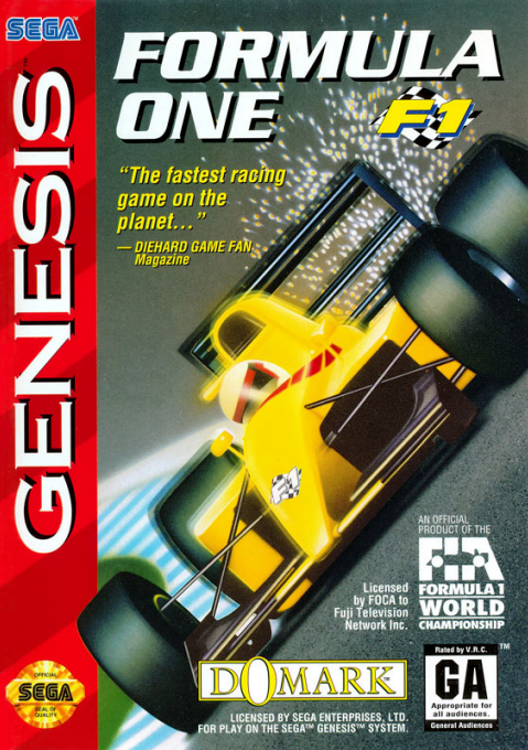 Formula One box art