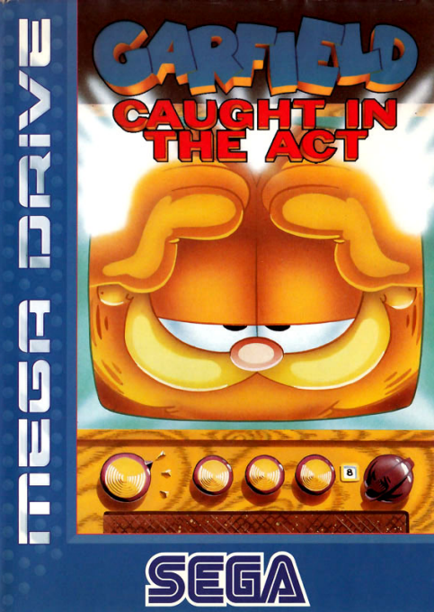 Garfield - Caught in the Act box art