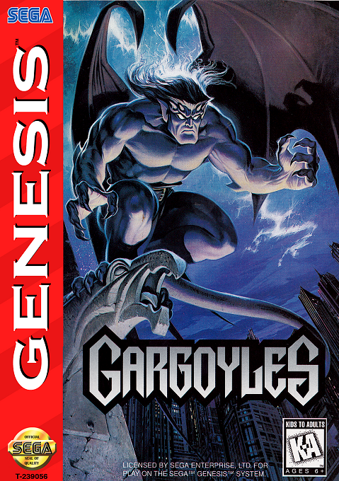 Gargoyles box art