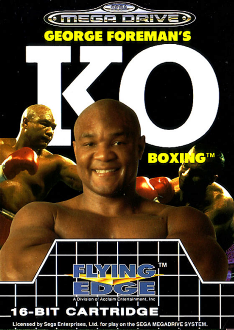 George Foreman's KO Boxing box art