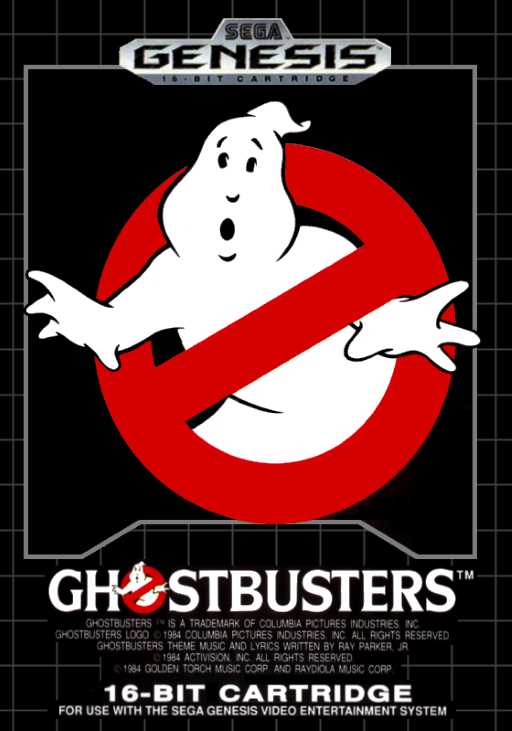 Ghostbusters box art