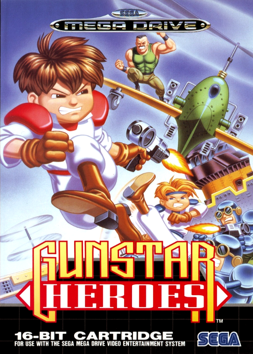 Gunstar Heroes box art