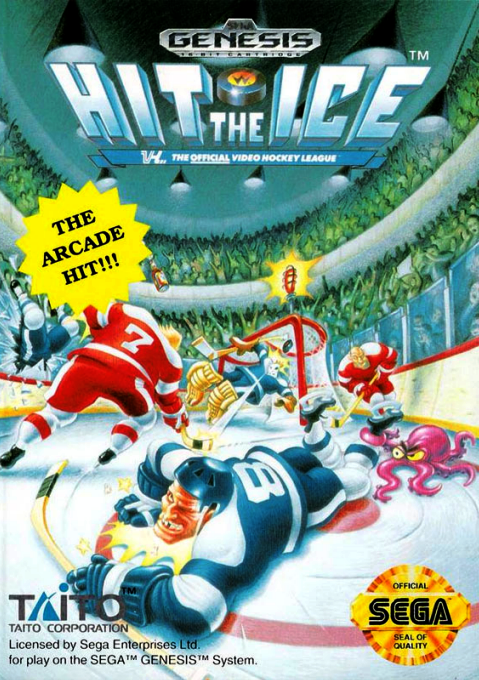 Hit the Ice - VHL - The Official Video Hockey League box art
