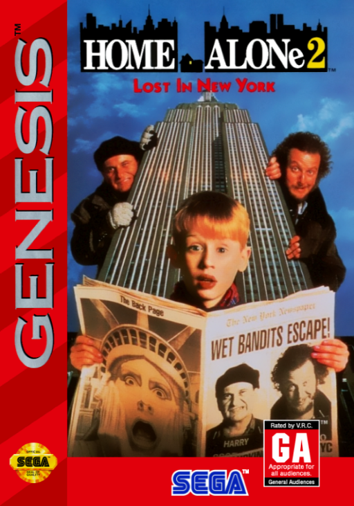 Home Alone 2 - Lost in New York box art