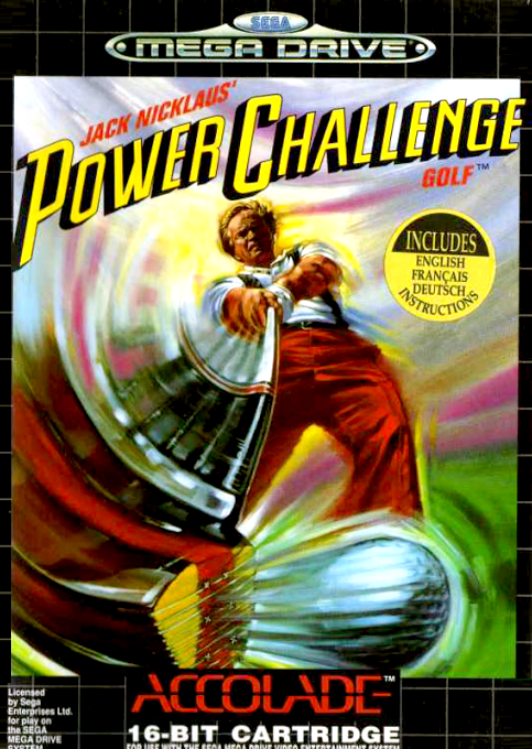 Jack Nicklaus' Power Challenge Golf box art