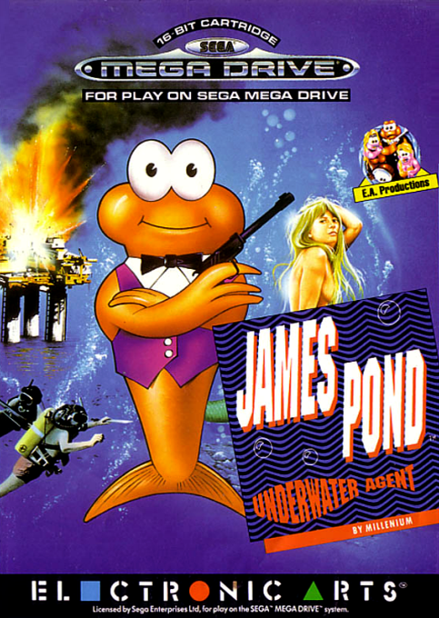 James Pond - Underwater Agent box art