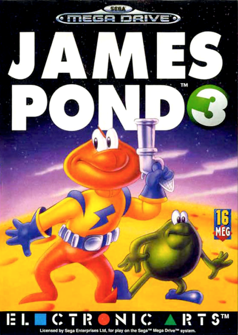 James Pond 3 box art