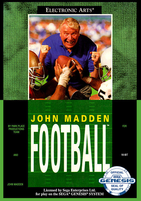 John Madden Football box art