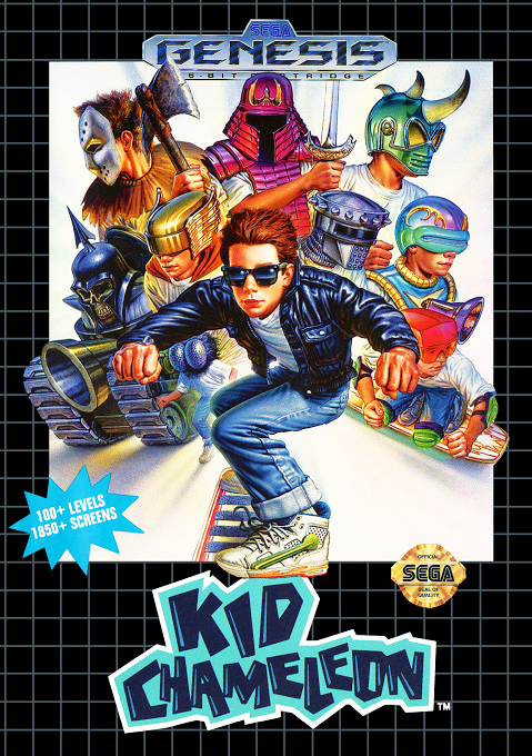 Kid Chameleon box art