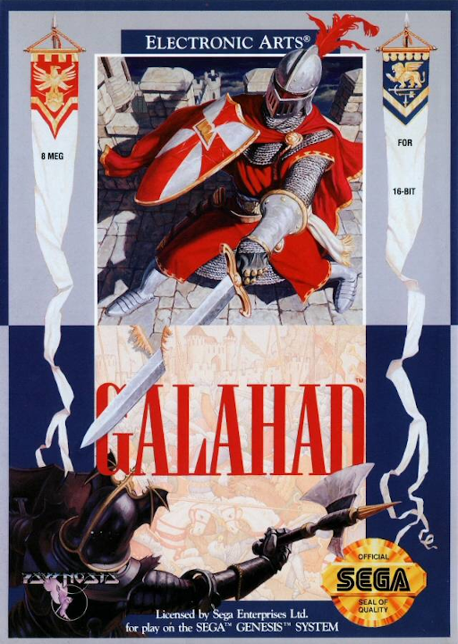 Legend of Galahad, The ~ Galahad box art
