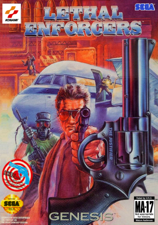 Lethal Enforcers box art
